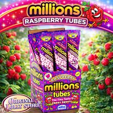 Load image into Gallery viewer, Millions Raspberry Tubes UK