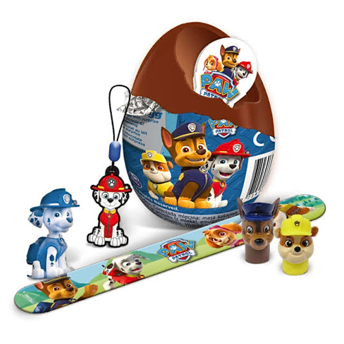 Paw Patrol Chocolate Egg Toys Paw Patrol Chocolate Surprise Eggs