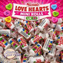 Load image into Gallery viewer, Swizzels Love Hearts Mini Rolls
