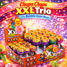 Load image into Gallery viewer, Chupa Chups XXL Trio with Bubble Gum (Assorted Flavours)