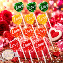 Load image into Gallery viewer, Love Heart Lollipops