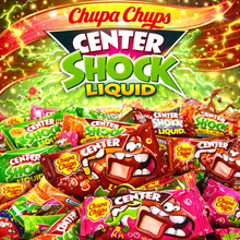 Load image into Gallery viewer, Chupa Chups Center Shock Liquid sour chewing gum