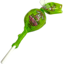 Load image into Gallery viewer, Warheads Super Sour Bubblegum Pops 19g