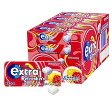 Load image into Gallery viewer, Extra Refreshers Strawberry Lemon Sugarfree Chewing Gum Wrigley’s