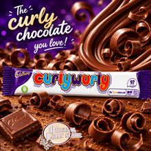 Load image into Gallery viewer, Cadbury Curly Wurly Chocolate Bar 21.5g UK