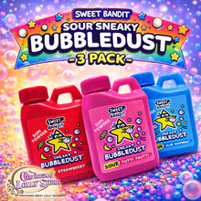 Load image into Gallery viewer, Sweet Bandit Sour Sneaky Bubbledust - 3 Pack
