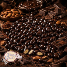 Load image into Gallery viewer, Dark Scorched Chocolate Almonds