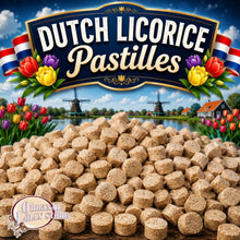 Load image into Gallery viewer, Dutch Licorice Pastilles