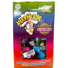 Load image into Gallery viewer, Warheads Super Sour Bubblegum Pops 19g