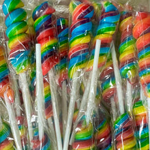 Load image into Gallery viewer, Rainbow Twist Lollipop