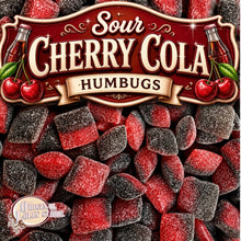 Load image into Gallery viewer, Sour Cherry Cola Humbugs