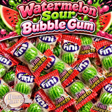 Load image into Gallery viewer, Watermelon Sour Bubble Gum