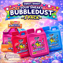 Load image into Gallery viewer, Sweet Bandit Sour Sneaky Bubbledust - 3 Pack