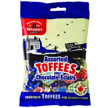 Load image into Gallery viewer, Walker's Nonsuch Assorted Toffees & Chocolate Eclairs Bag 150g