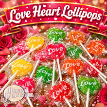 Load image into Gallery viewer, Love Heart Lollipops