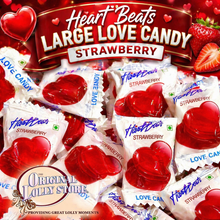 Load image into Gallery viewer, Heart Beats Large Love Candy Strawberry