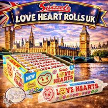 Load image into Gallery viewer, Swizzels Love Heart Rolls 39g