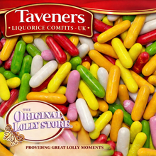 Load image into Gallery viewer, Taveners Liquorice Comfits UK