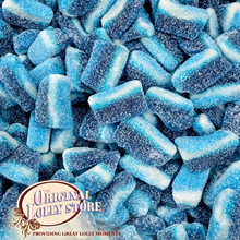 Load image into Gallery viewer, Sour Blue Raspberry Slices UK