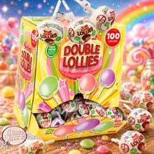 Load image into Gallery viewer, Swizzels Double Lollies - Sherbet Lollipops