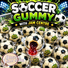Load image into Gallery viewer, Soccer Gummy with Jam Centre