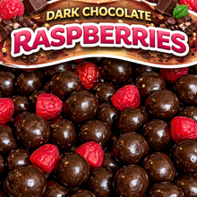 Load image into Gallery viewer, Dark Chocolate Raspberries