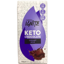 Load image into Gallery viewer, Keto Chocolate - Creamy Milk 100g