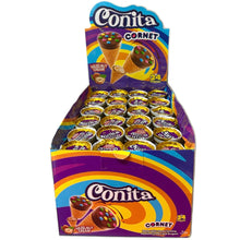 Load image into Gallery viewer, Conita Cornet Chocolate Hazelnut Cream Cone