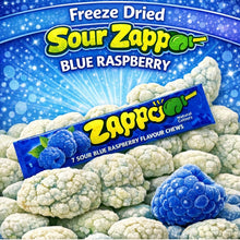Load image into Gallery viewer, Freeze Dried Zappo Sour Blue Raspberry