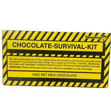 Load image into Gallery viewer, Chocolate Survival Kit - 100g