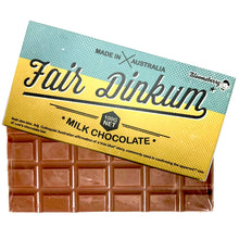 Load image into Gallery viewer, Fair Dinkum - Milk Chocolate Bar 100g