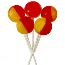 Load image into Gallery viewer, Rhubarb and Custard Mega Lollipop wrapped UK