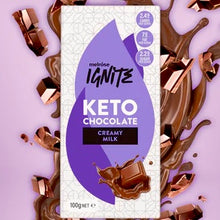 Load image into Gallery viewer, Keto Chocolate - Creamy Milk 100g