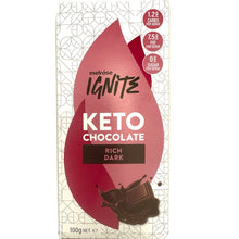 Load image into Gallery viewer, Keto Chocolate - Rich Dark 100g