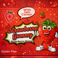 Load image into Gallery viewer, Strawberry Gummy with Jam Centre