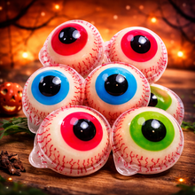 Load image into Gallery viewer, Eyeball Gummy with Strawberry & Apple & Blueberry Jam