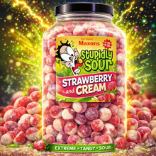 Load image into Gallery viewer, Stupidly Sour Strawberry and Cream