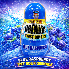 Load image into Gallery viewer, TNT Mega Sour Grenade 50g