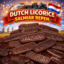Load image into Gallery viewer, Dutch Licorice Salmiak Repen