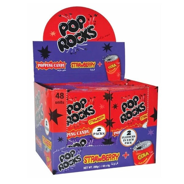 Pop Rocks Candy Strawberry