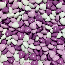 Load image into Gallery viewer, Candy Coated Choc Hearts - Purple