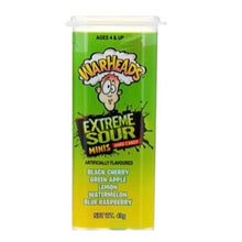Load image into Gallery viewer, Warheads Hard Candy Extreme Sour Minis