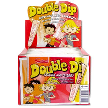 Load image into Gallery viewer, Swizzels Double Dip Orange & Cherry 19g