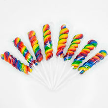 Load image into Gallery viewer, Rainbow Twist Lollipop