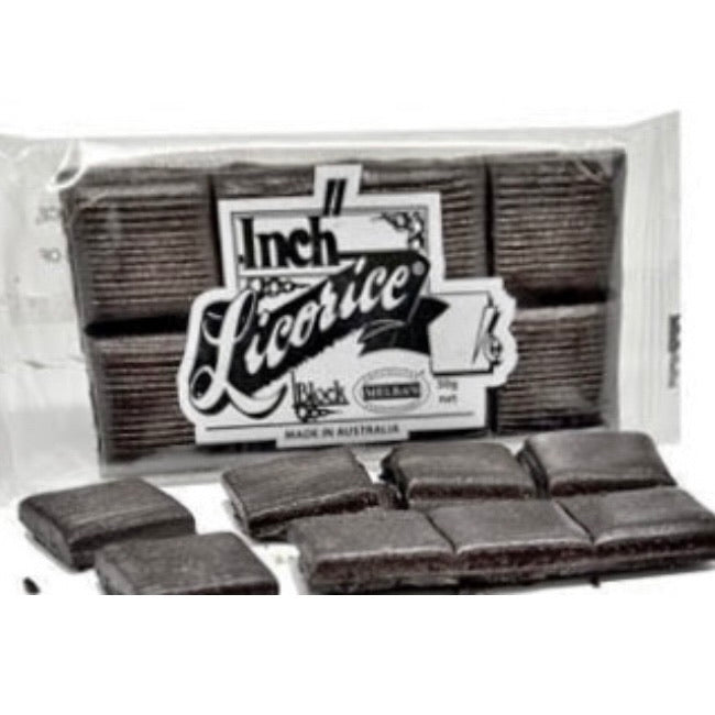 Inch Licorice Block The Original Lolly Store