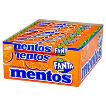 Load image into Gallery viewer, Mentos Fanta Chewy Dragees Orange Flavour