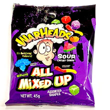 Load image into Gallery viewer, Warheads All Mixed Up - Sour Chewy Candy 45g