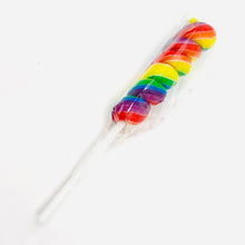 Load image into Gallery viewer, Rainbow Twist Lollipop