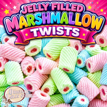Load image into Gallery viewer, Jelly Filled Marshmallow Twists
