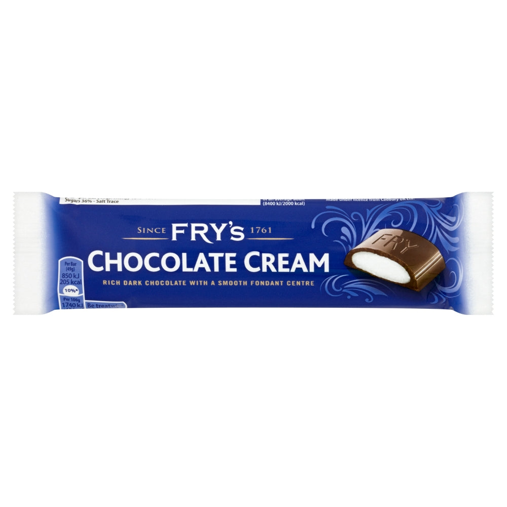 Fry’s Chocolate Cream Chocolate Bar 49g UK